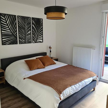 L'Instant Leman - T2 3 Etoiles A 5Min De Thonon Et Evian Avec Terrasse Et Jardin A 100M Du Lac Амфион-ле-Бен Экстерьер фото