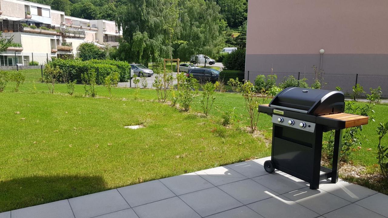 L'Instant Leman - T2 3 Etoiles A 5Min De Thonon Et Evian Avec Terrasse Et Jardin A 100M Du Lac Амфион-ле-Бен Экстерьер фото
